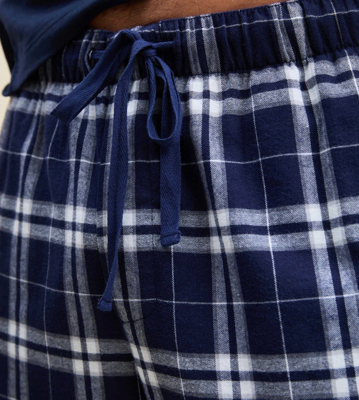 Petite Plume pajama pants Petite Plume Men's Brushed Cotton Pajama Pant- Oxford Tartan