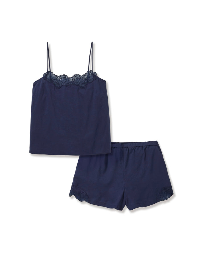 Petite Plume Pajama set Navy / S Petite Plume Voile Fleur Cami Short Set