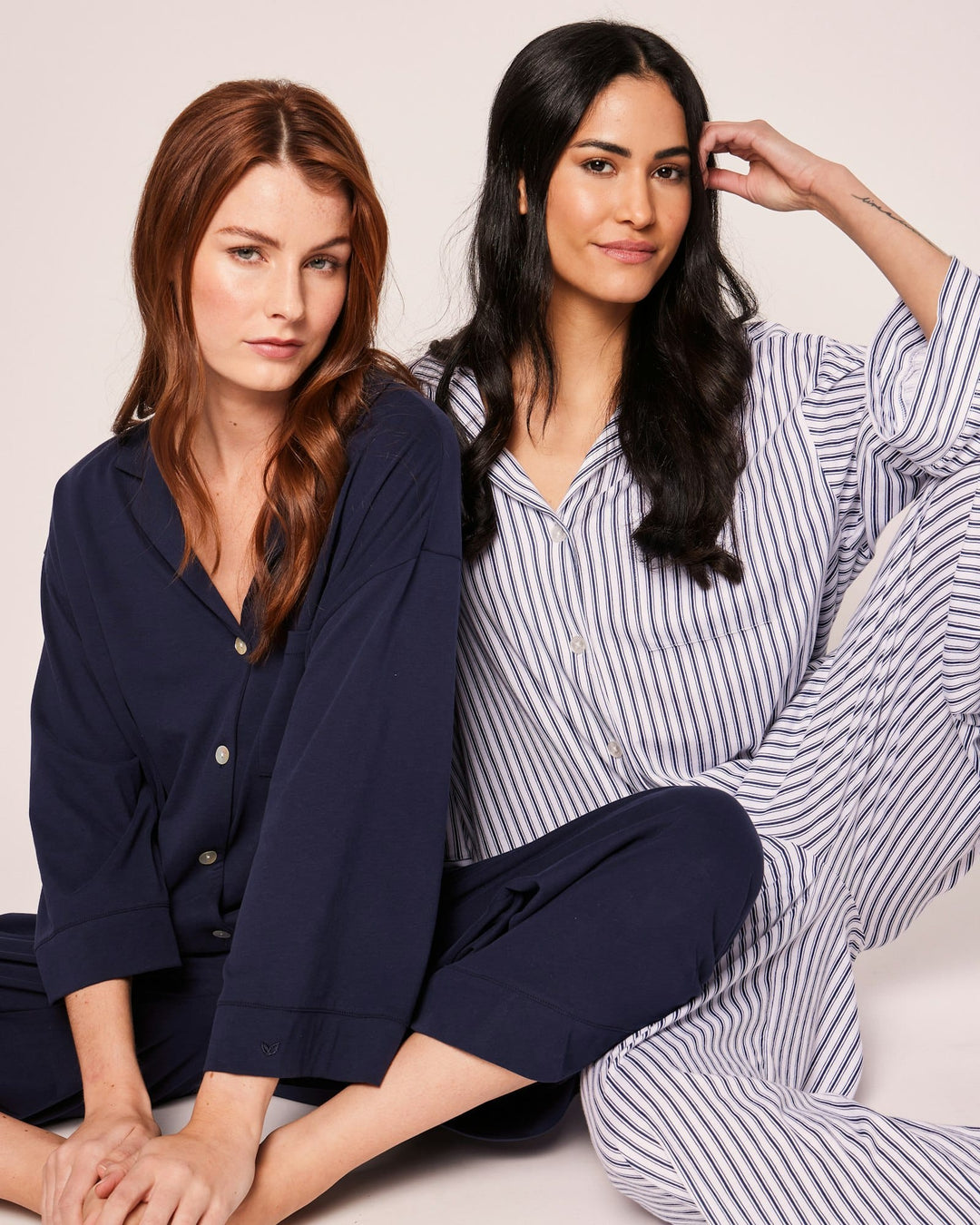 Petite Plume Pajama set Petite Plume Olivia Wide Leg Lightweight Pima Cotton Pajama