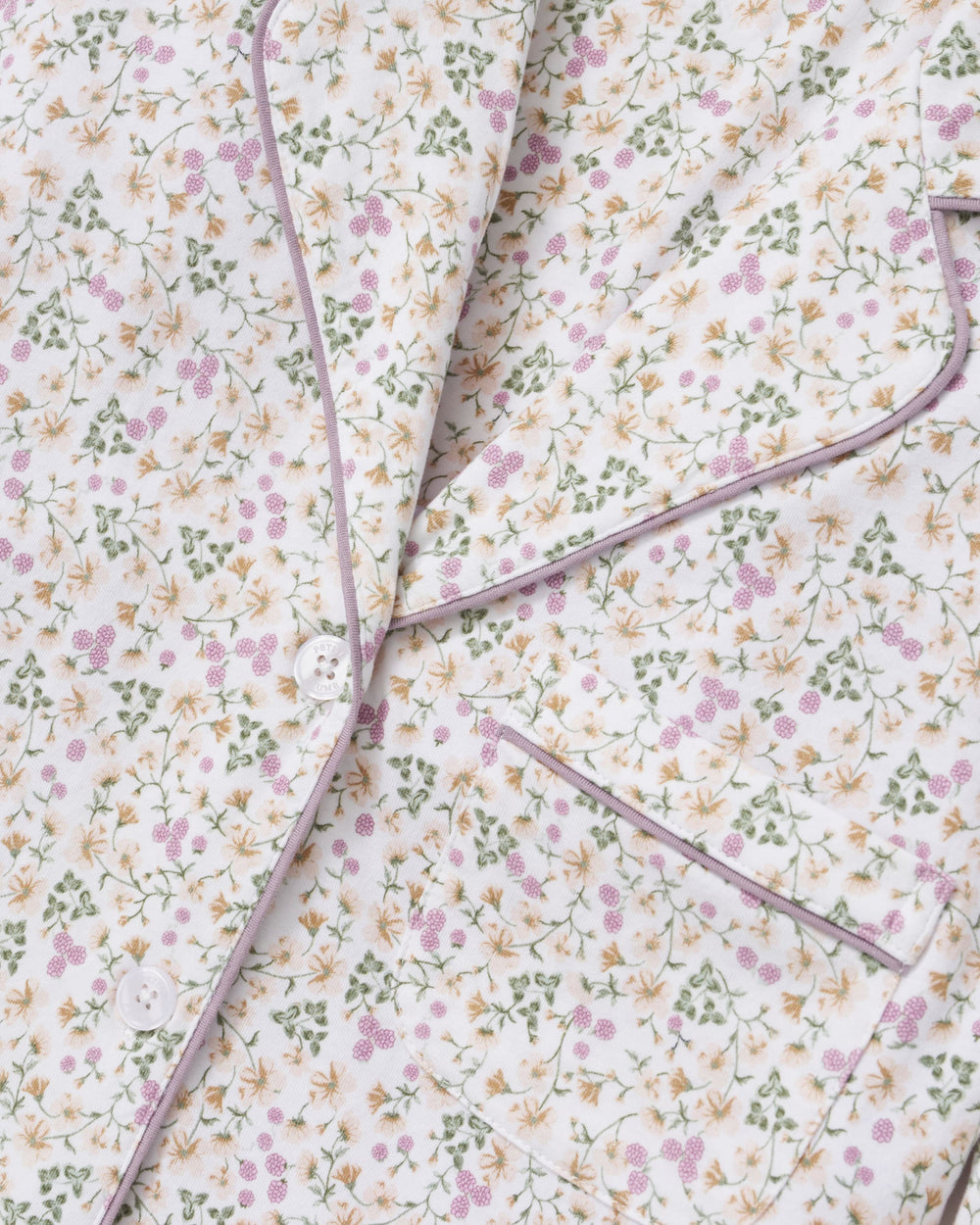Petite Plume Pajama set Petite Plume Women's Pima Pajama Set - Meadow Bloom