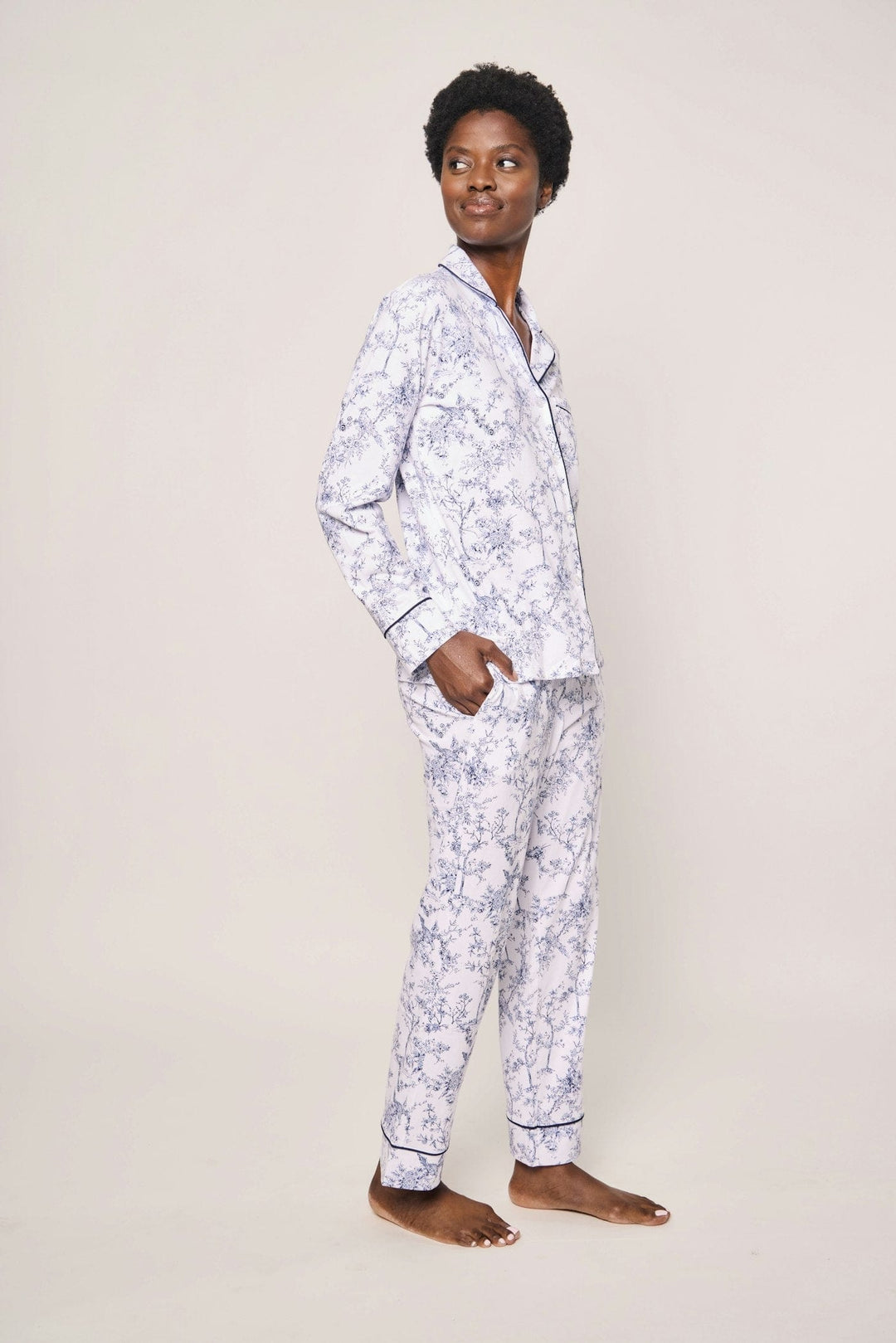 Petite Plume Mens Pajama Set 100 Cotton Men's Flannel Pajama Set