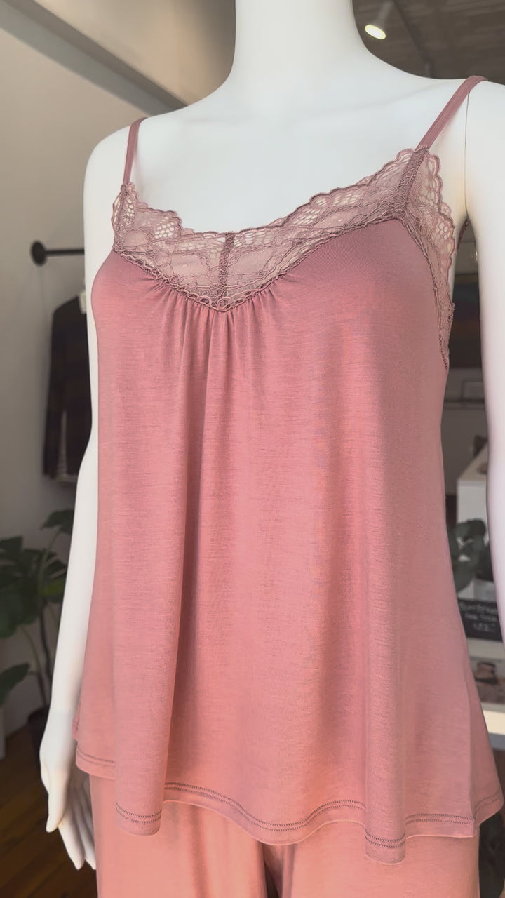 Only Hearts Venice Crop Pant with Lace