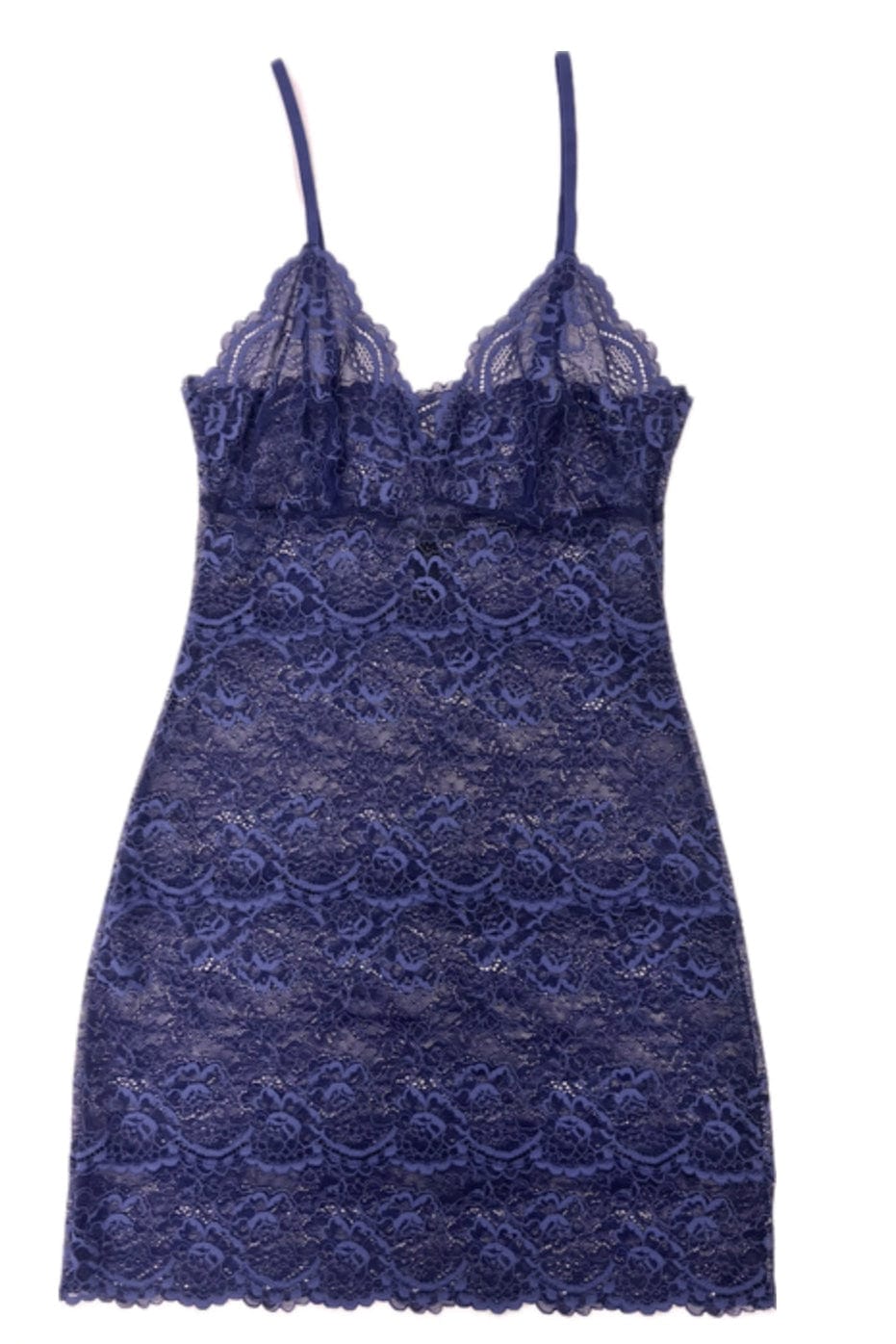 Samantha Chang slip Lapis / S Samantha Chang All Lace Classic Slip