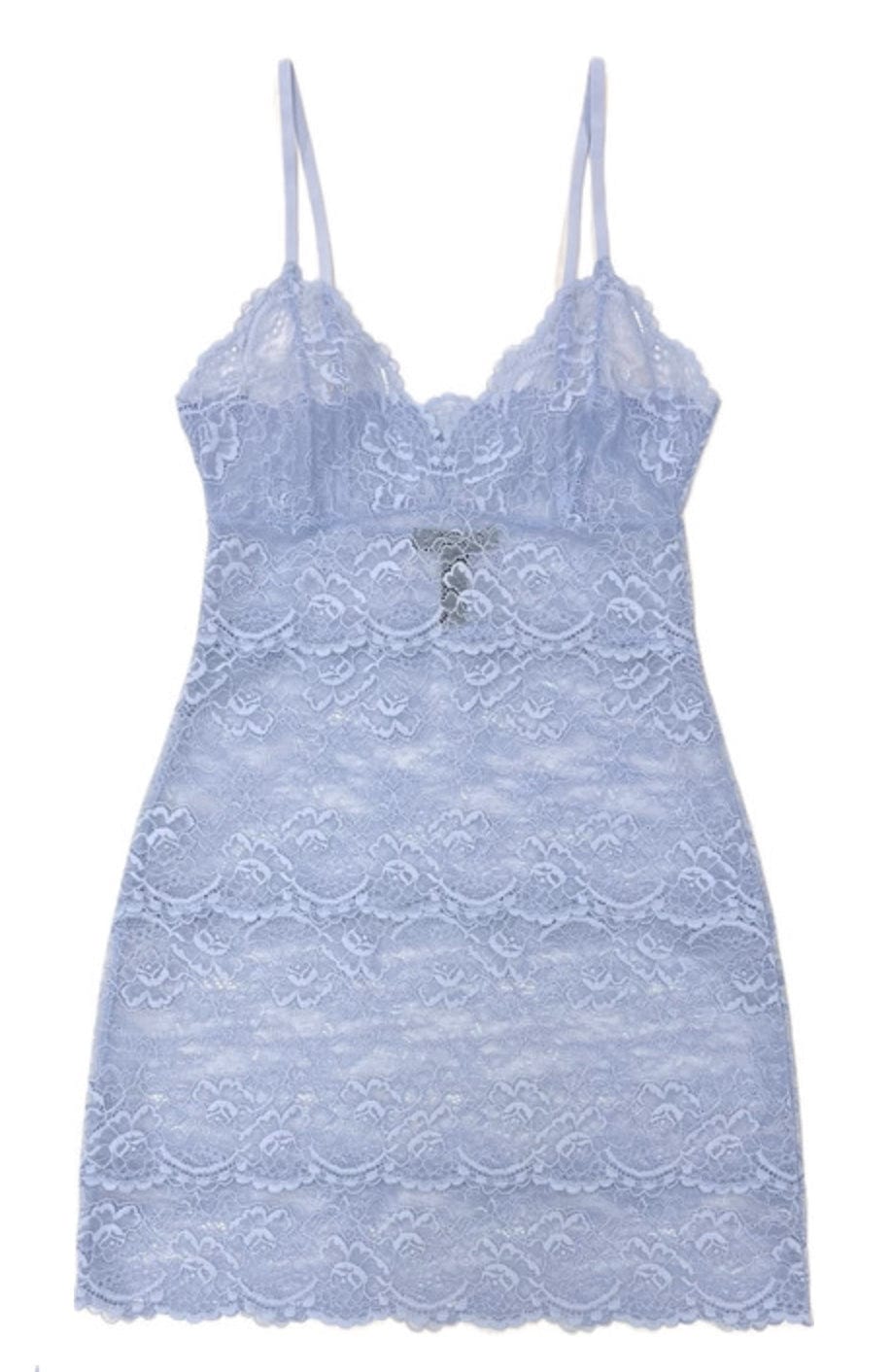 Samantha Chang slip Serenity Blue / S Samantha Chang All Lace Classic Slip