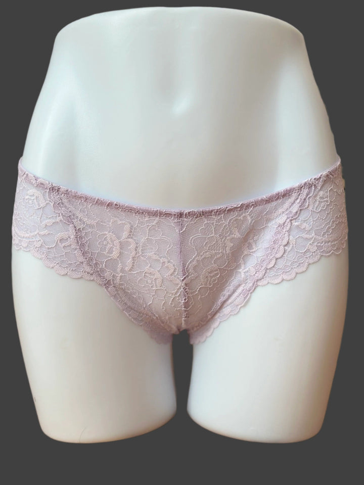 Samantha Chang thong Whispering Lilac / S Samantha Chang All Lace Classic Thong