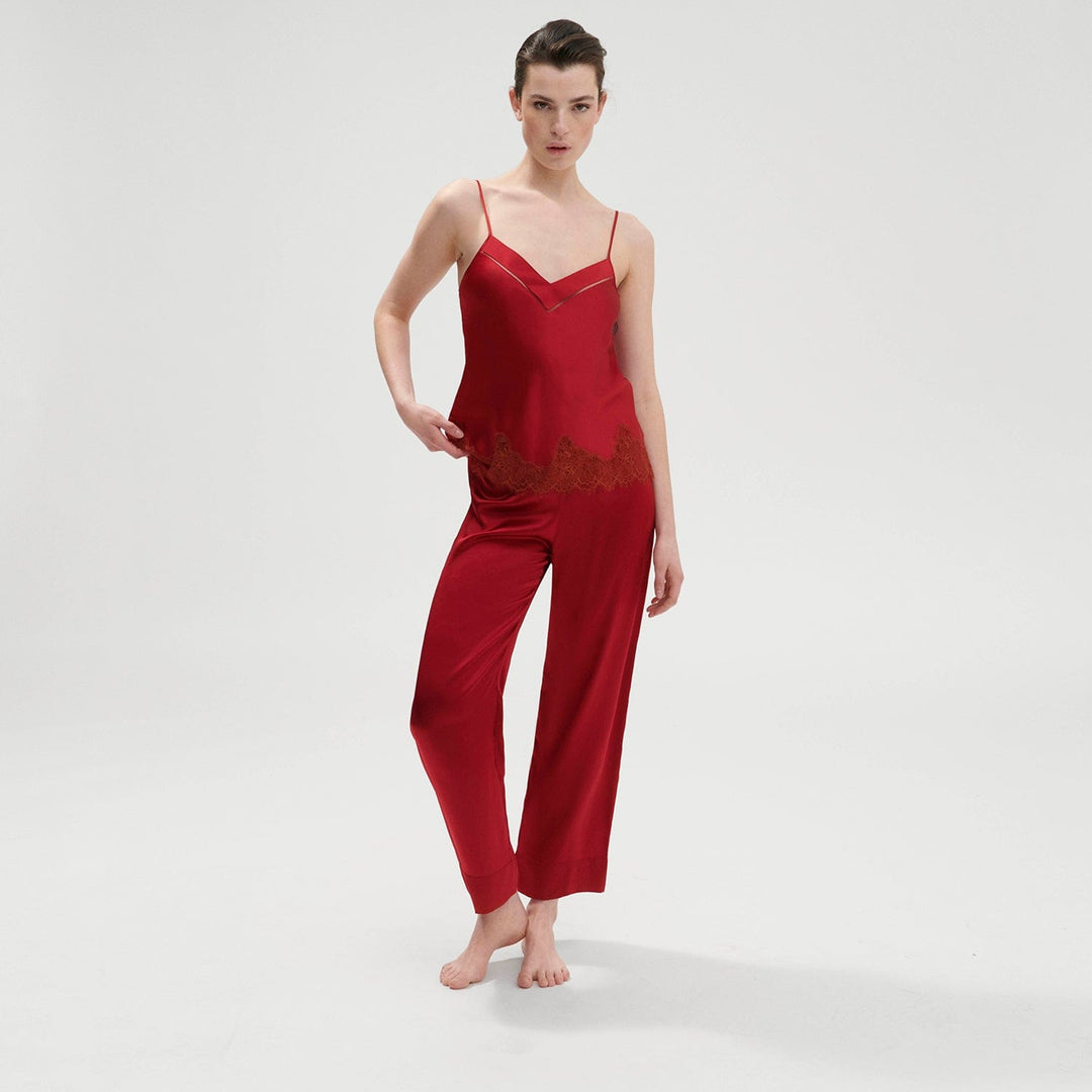 Simone Pérèle Pajamas Tango Red / S Simone Pérèle Dream Silk Pant