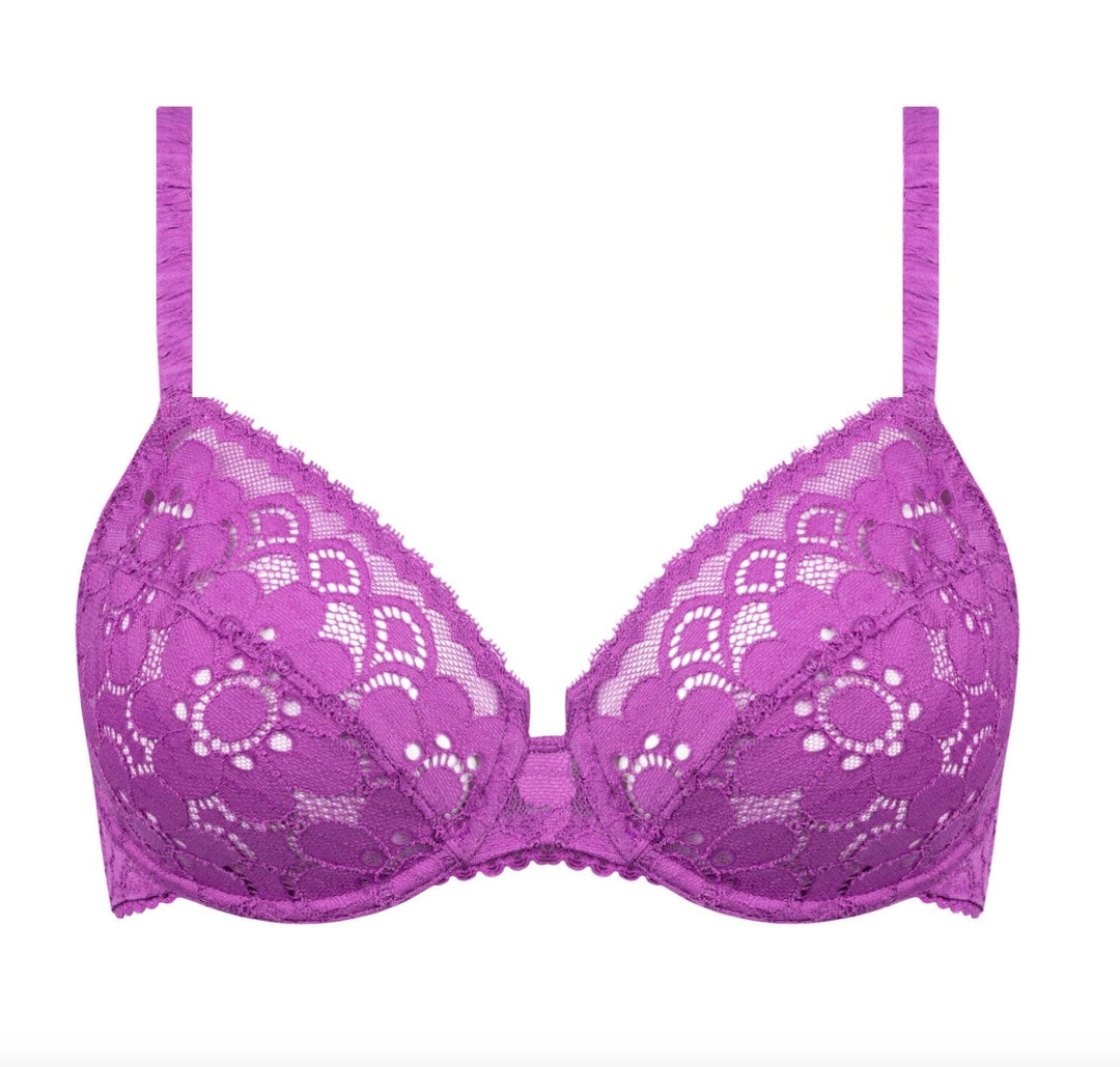 Simone Pérèle underwire bra Divine Purple / 32D Simone Pérèle Oisive Lace Underwire Bra