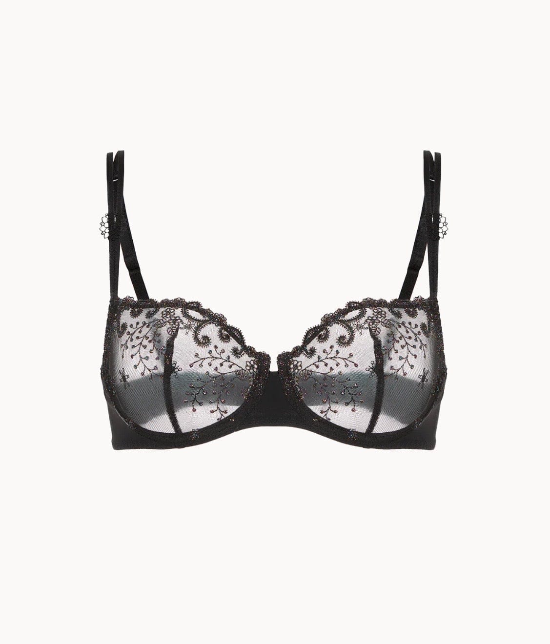 コレクション RAMI La Mancelle Anedee Bollee Simone Perele womens Full_coverage bras, White, 32D US at