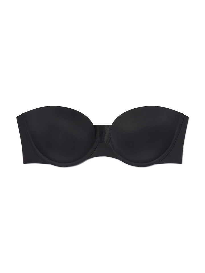 Skarlett Blue strapless bra Black / 32B Skarlett Blue Breathless Strapless Plunge Push-Up Bra