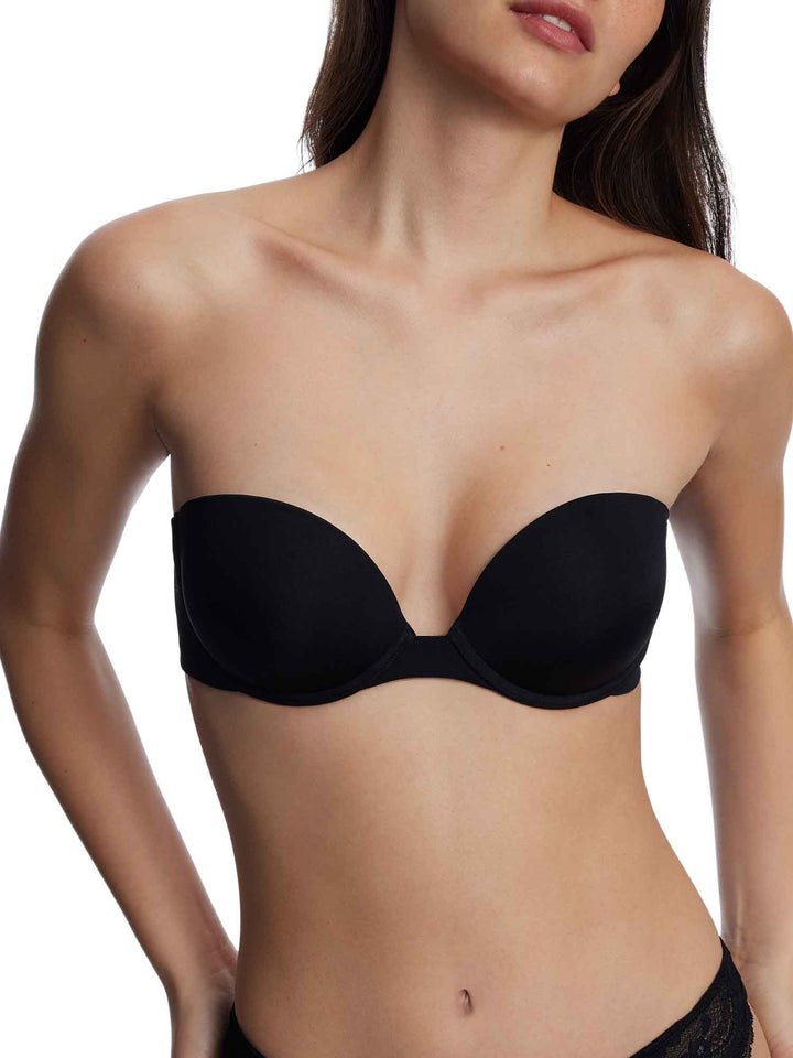 Skarlett Blue strapless bra Skarlett Blue Breathless Strapless Plunge Push-Up Bra