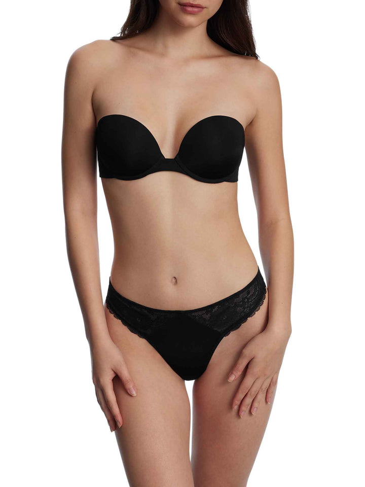 Skarlett Blue strapless bra Skarlett Blue Breathless Strapless Plunge Push-Up Bra
