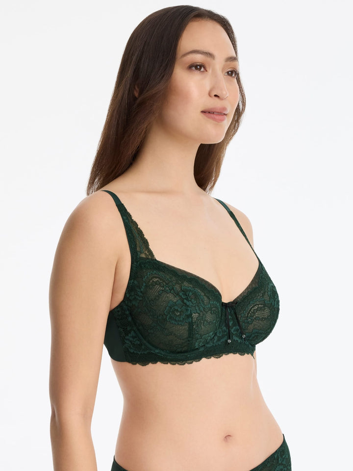 Skarlett Blue underwire bra Skarlett Blue Minx Lace Balconette Underwire Bra
