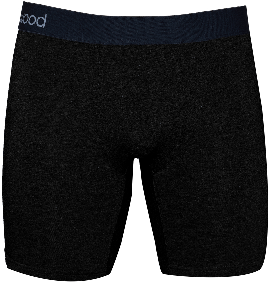 Wood Underwear mens underwear Black with Fly / XL Wood Biker Brief