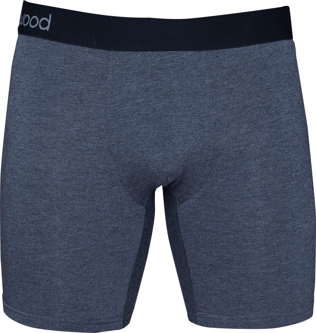 Wood Underwear mens underwear Charcoal / XL Wood Biker Brief