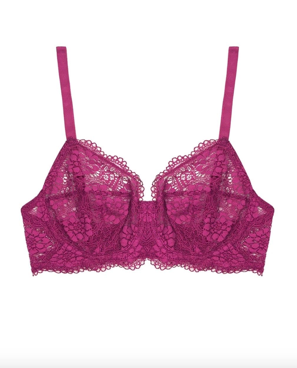 ELSE Peony stretch-lace soft-cup bralette