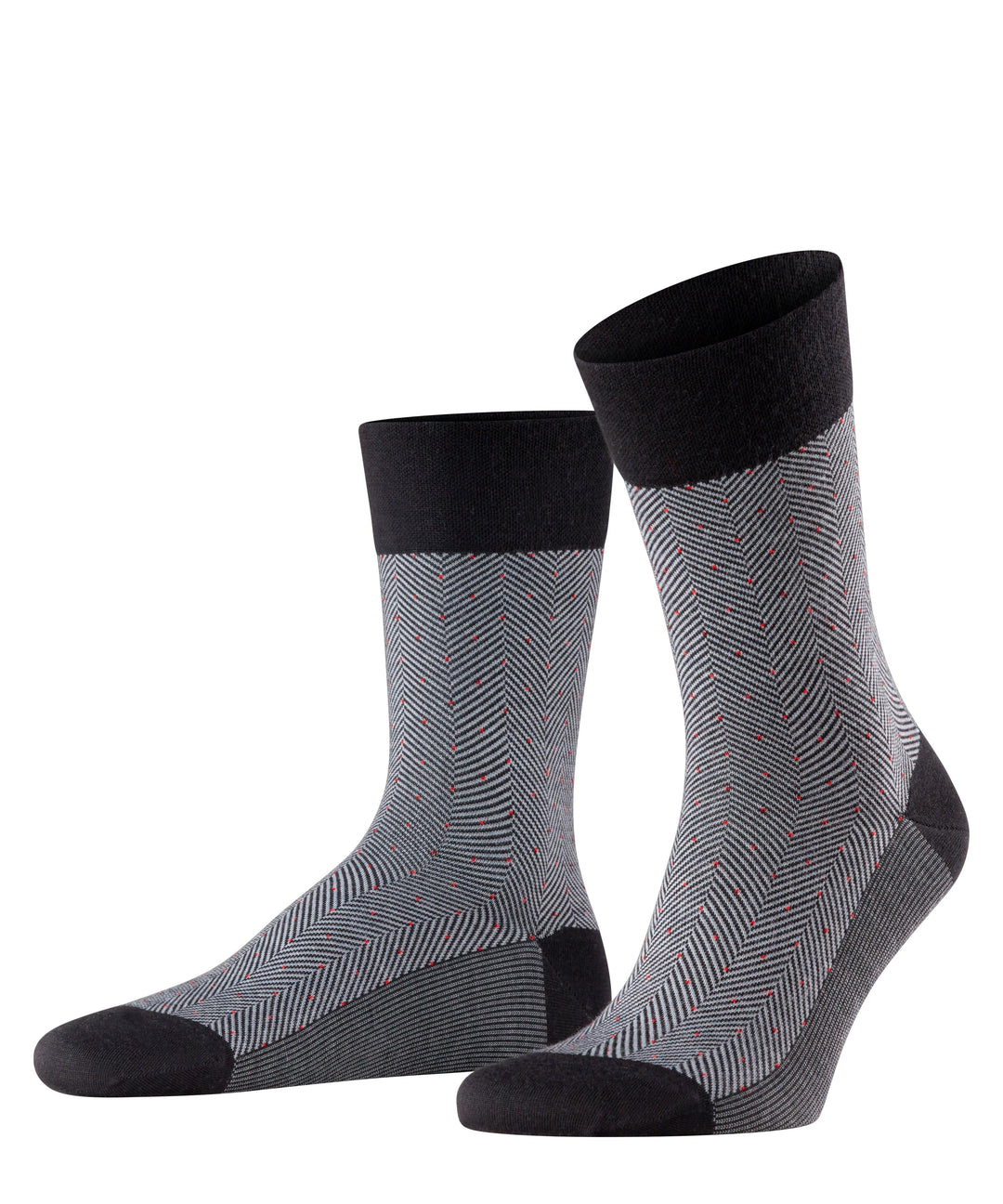 Falke Socks 9.5-12 / Black Matrix Falke Sensitive Herringbone Men Socks