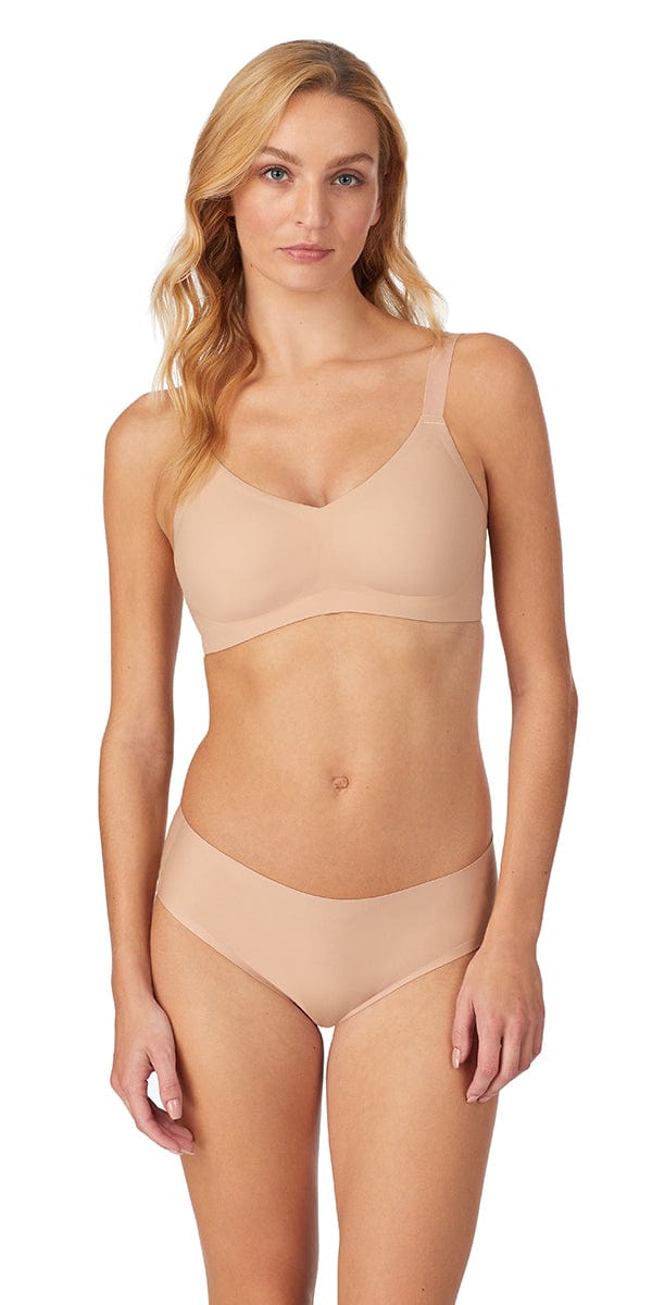 LE MYSTERE Shell Infinite Comfort Unlined Underwire Bra, US 34G