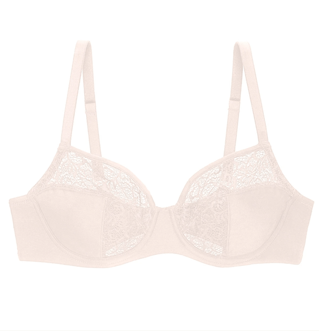 Aviana Smooth Floral Jacquard SoftCup Bra - In the Mood Intimates