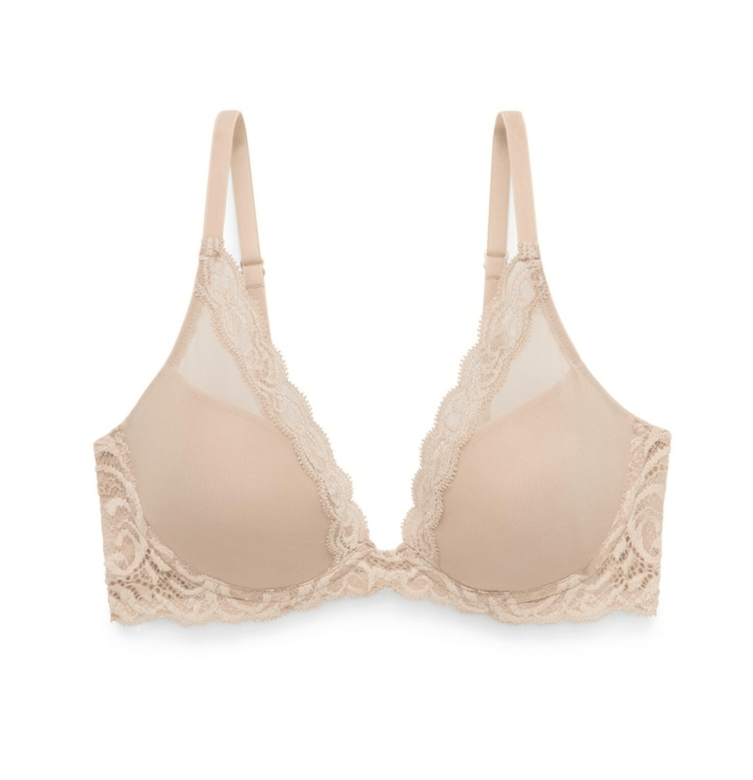 Guy de France 11001-5 Grey Floral Embroidered Non-Padded Underwired Full  Cup Bra 42E 