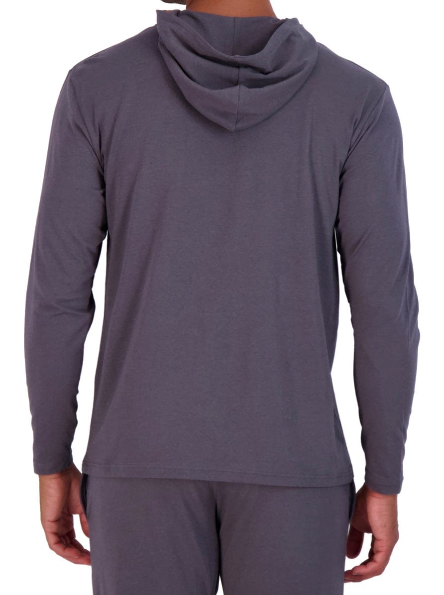 Wood Underwear mens long sleeve Wood Hoodie- Long Sleeve