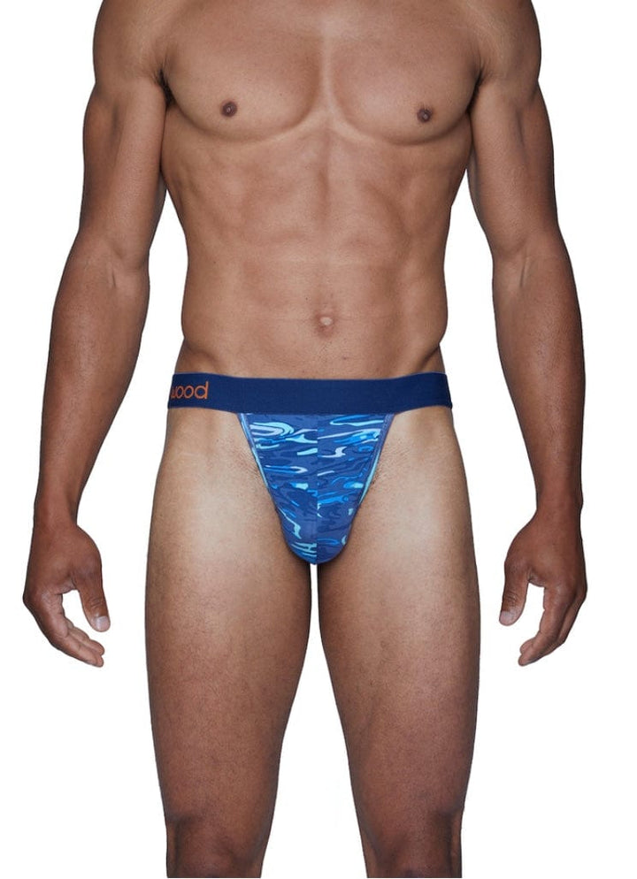 Wood Underwear mens underwear Blue Liquid / M Wood Thong